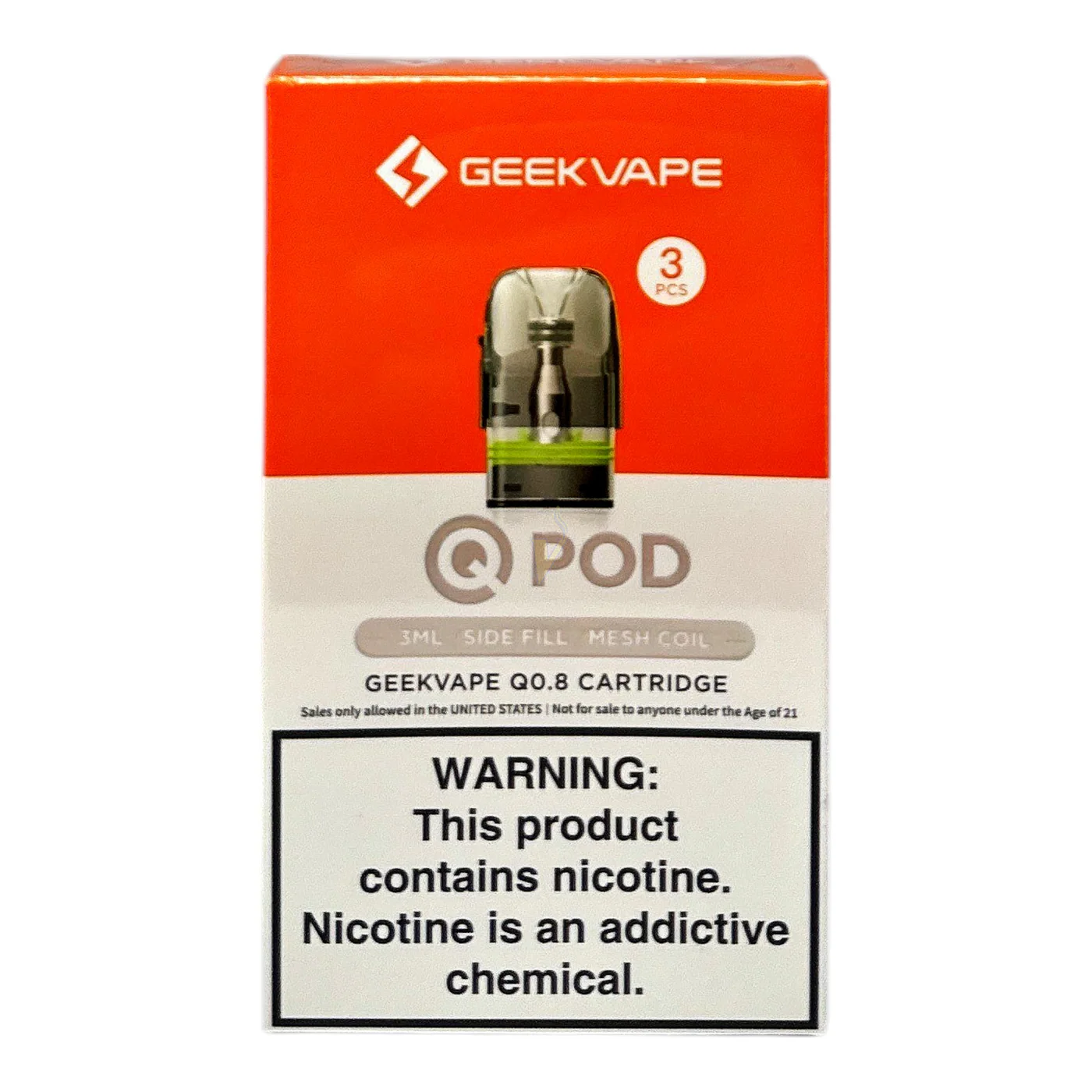 0.8ohm Mesh 3ml variant product image