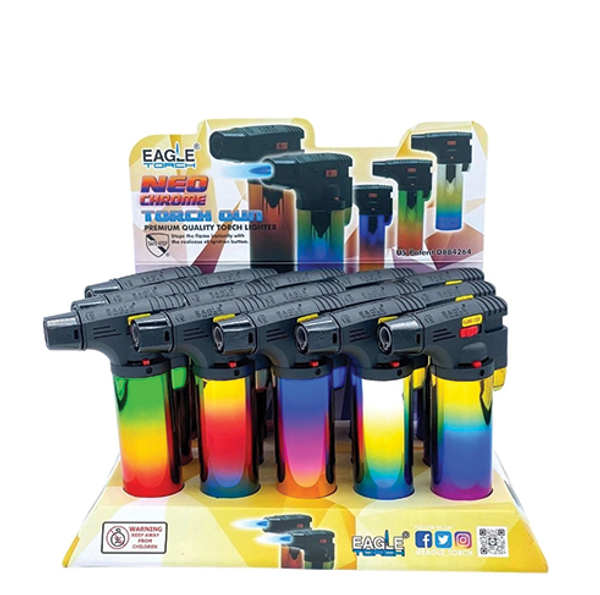 EAGLE TORCH NEON CHROME FINISH | PT101NCR - 15 DISPLAY product image