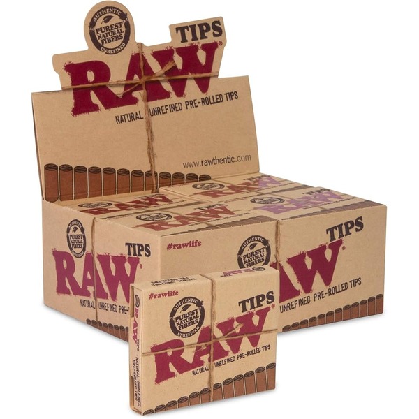 RAW | TIPS | PREROLLED | 20 CT (21 PER PACK) product image