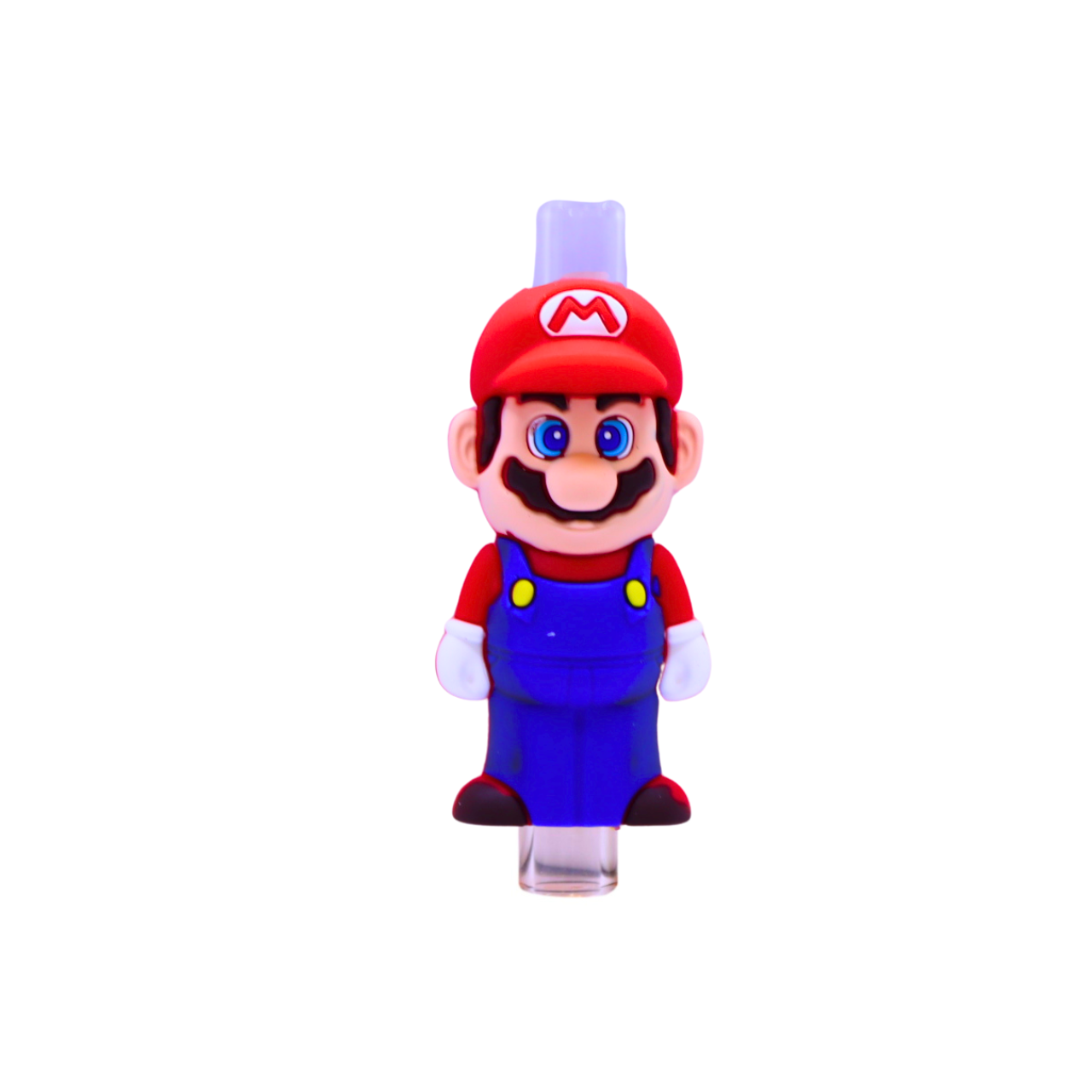 SUPER MARIO DESIGN 3" SILICONE & GLASS PIPE