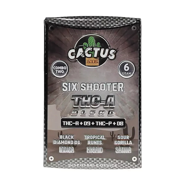 CACTUS | GR | Six Shooter | Delta 9 | 5 CT product image