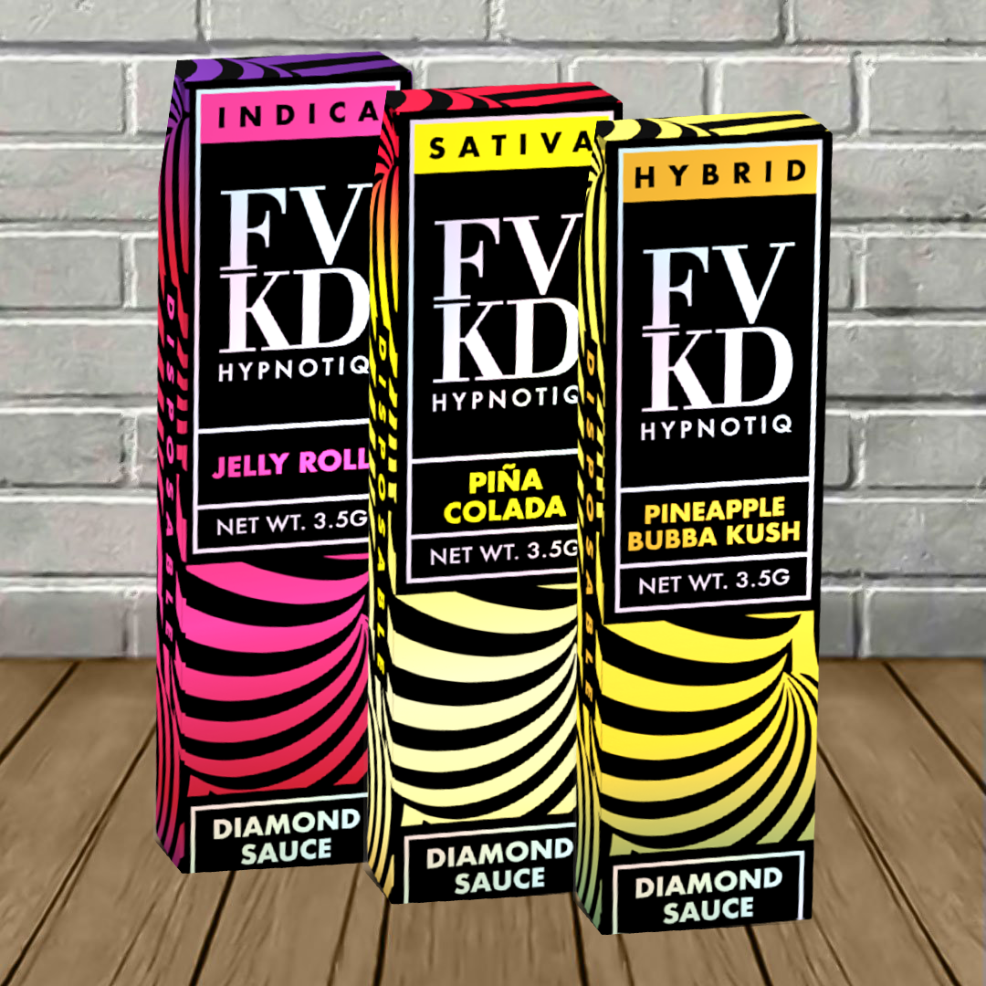 FVKD HYPNOTIQ | DIAMOND SAUCE | DISPOSABLE | 3.5G | 6 CT product image