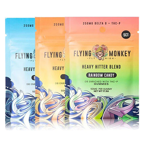 FLYING MONKEY | HEAVY HITTER | D8 | GUMMIES | 20 CT | 50 MG PER GUMMY product image