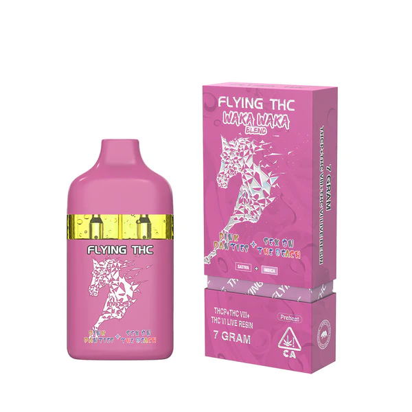 FLYING THC | WAKA WAKA | BLEND | 7 GM | 3 FLAVORS | 5 CT product image