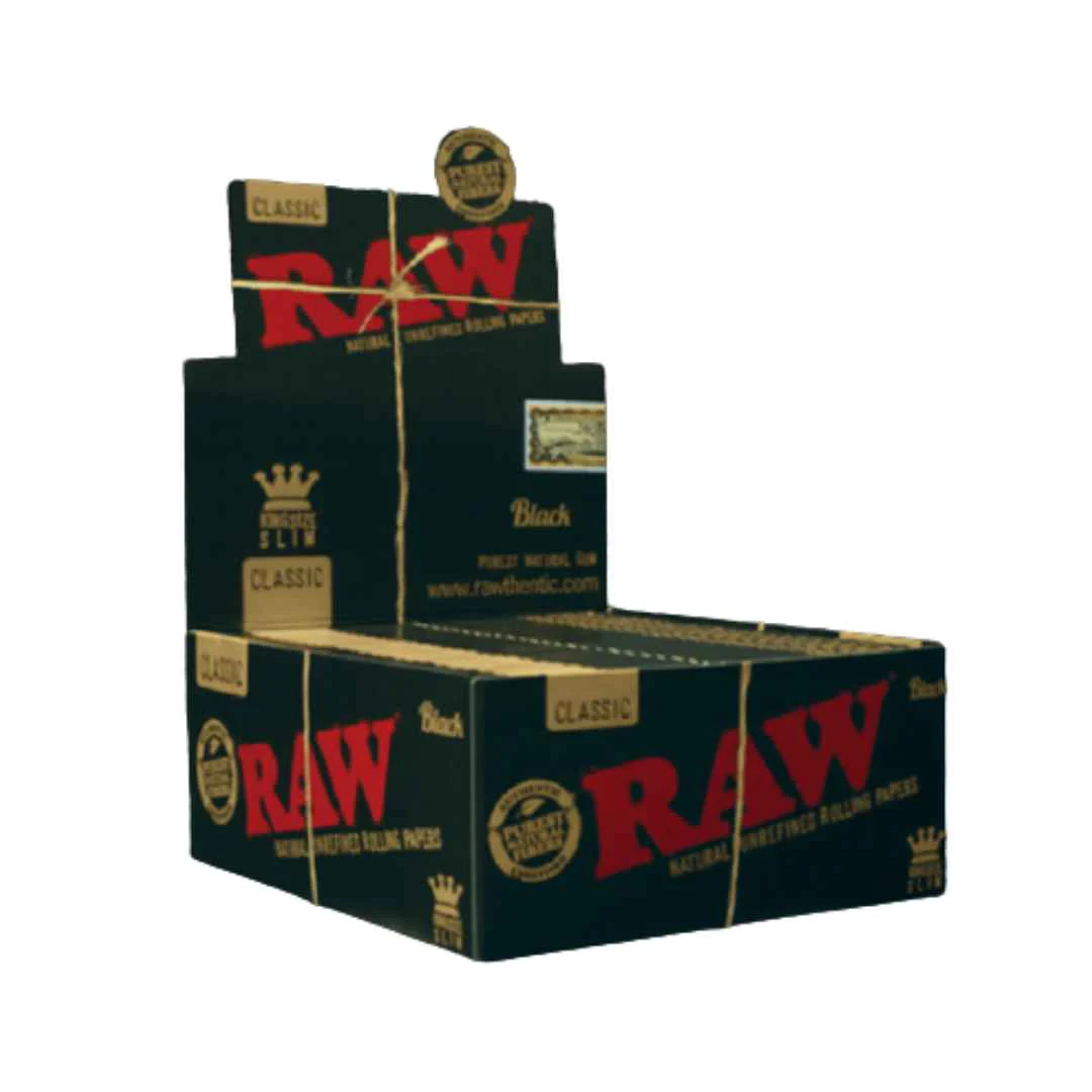 RAW | CLASSIC | BLACK | KS | SLIM | 50 CT product image