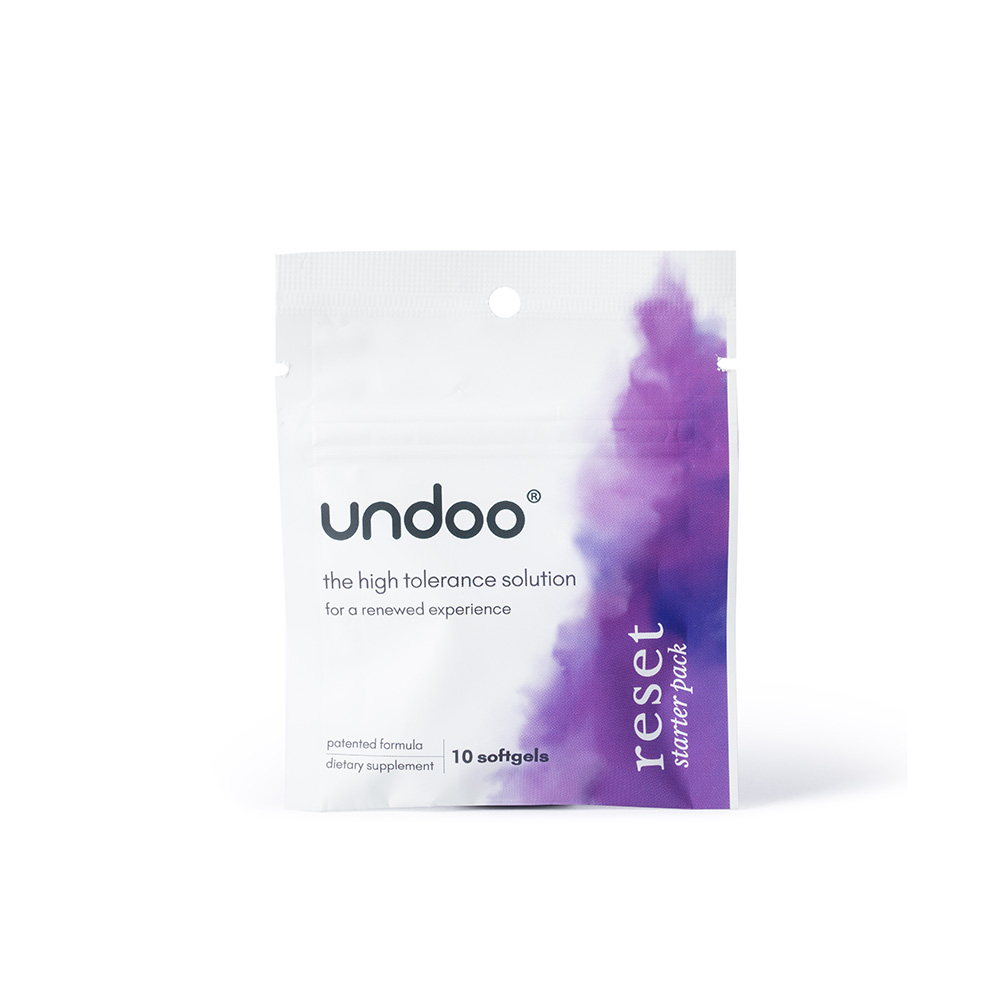 Undoo Undoo Reset High Tolerance Solution Softgels Display Of 12 (10CT)