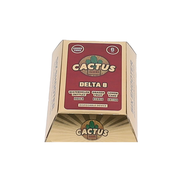 CACTUS | GR| Six Shooter | Delta 8 | 5 CT product image