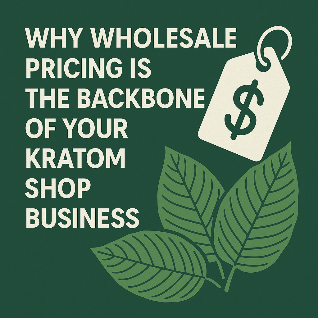 Wholesale Pricing for Kratom Shops