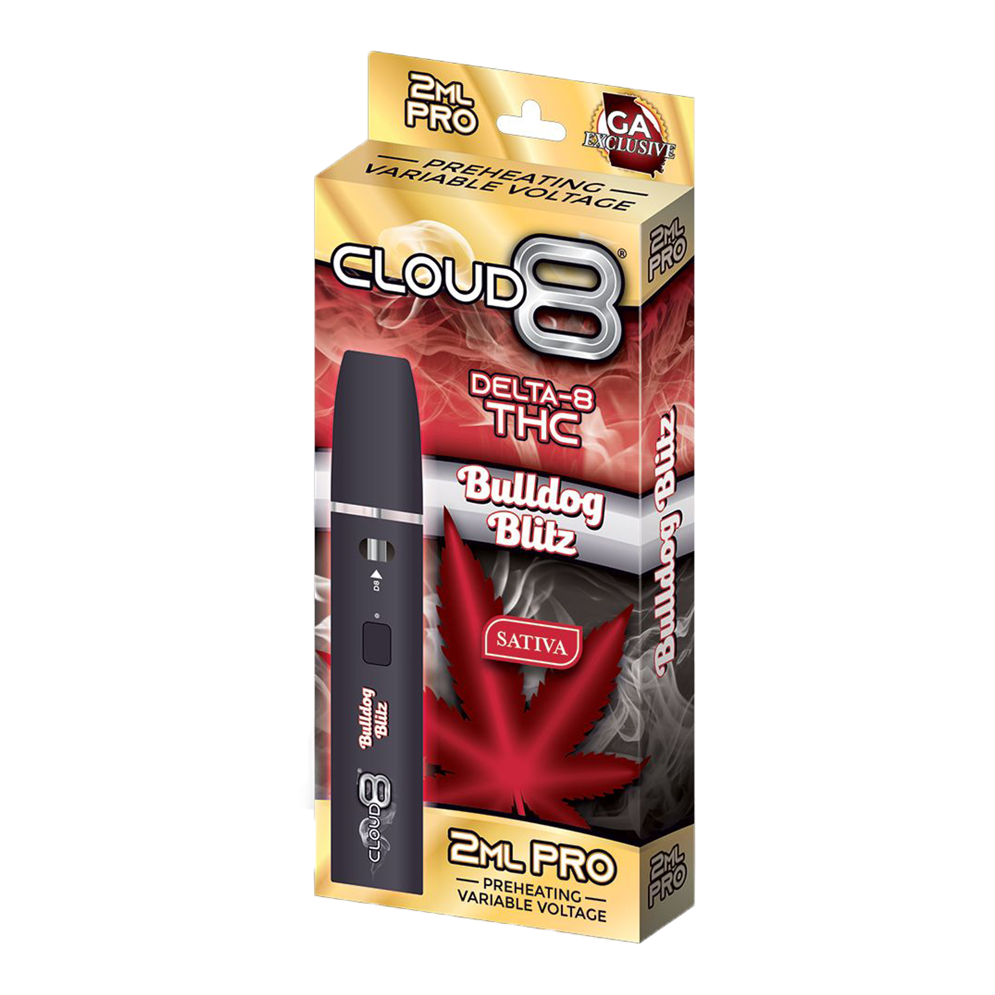 CLOUD 8 | 2 ML Pro Disposable | Delta 8 | 10 Count Display product image