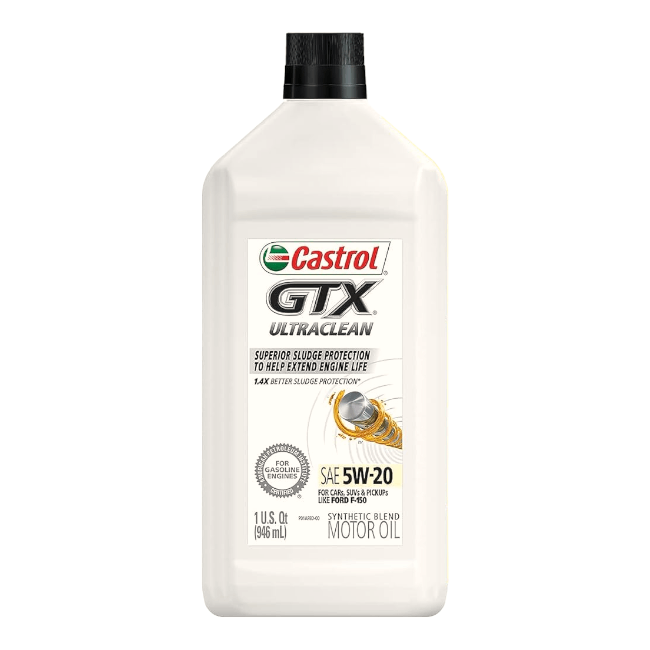 CASTROL | GTX | AUTOMOTIVE | ULTRA CLEAN | 1QT/CT | 6 CT/CS | 5W20 product image