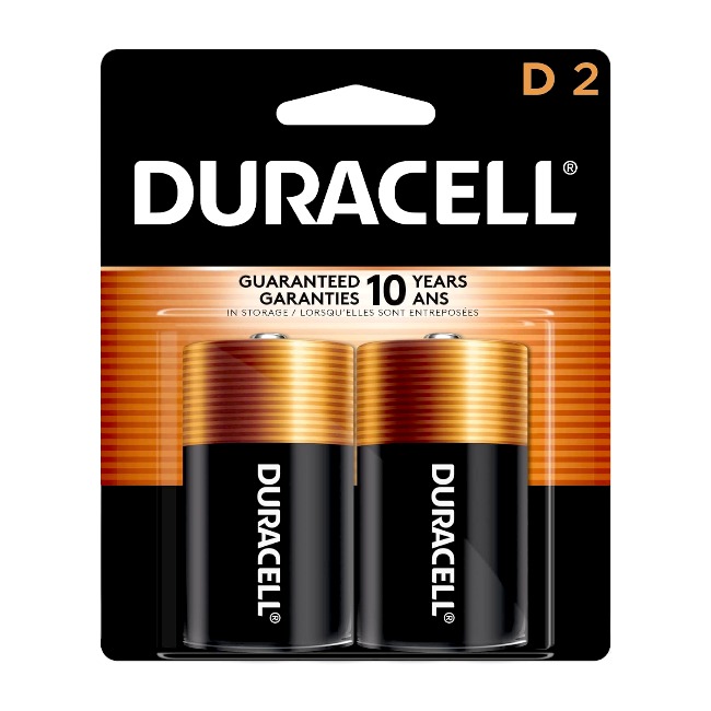 DURACELL | D | 2 PACK | 1/6/48 product image