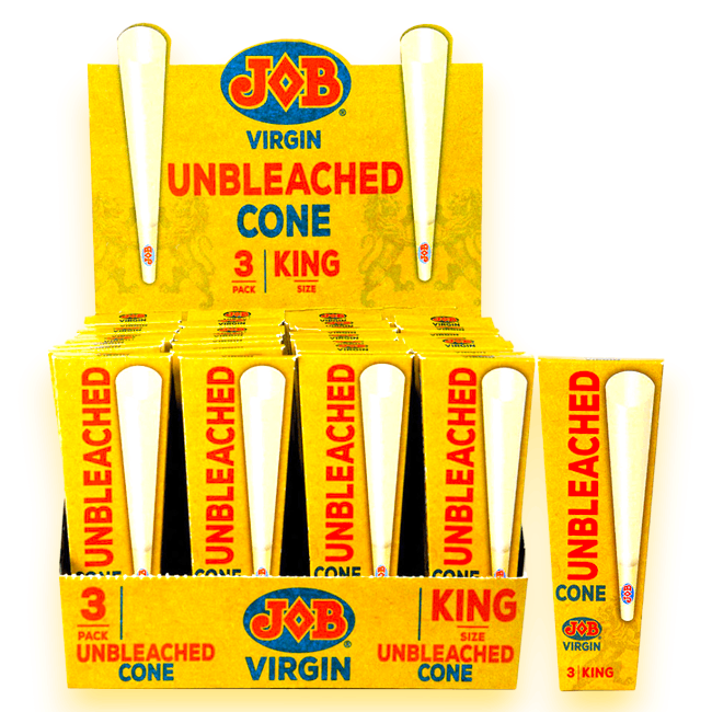 JOB | SMOKING ACC | CONE | VIRGIN | KING SIZE | 3 CT product image
