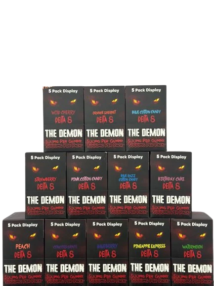 DEMON | THE DEMON | DELTA 8 | 5 CT | 5000 MG PER BAG product image