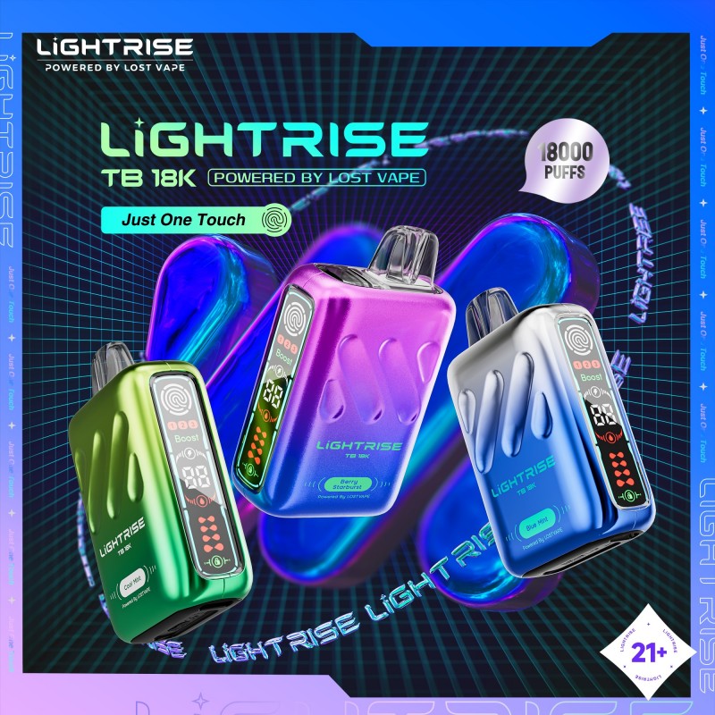 LIGHT RISE | TB 18K | DISPOSABLE | 5 CT product image