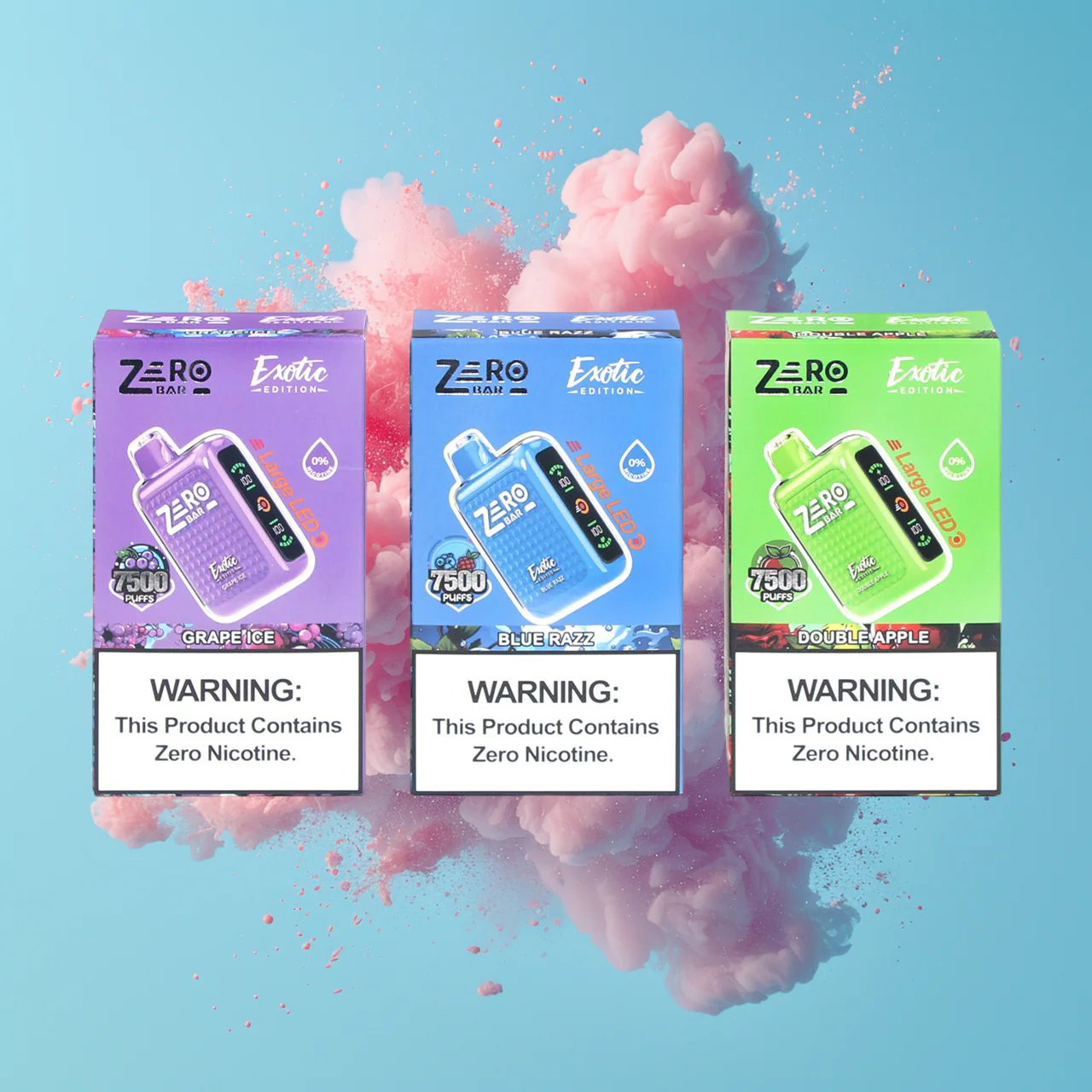 ZERO BAR | EXOTIC EDITION | 7500 PUFFS | 5 CT product image