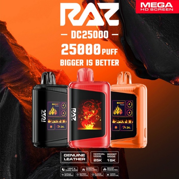 RAZ | DC 25000 | DISPOSABLE | 5 CT product image