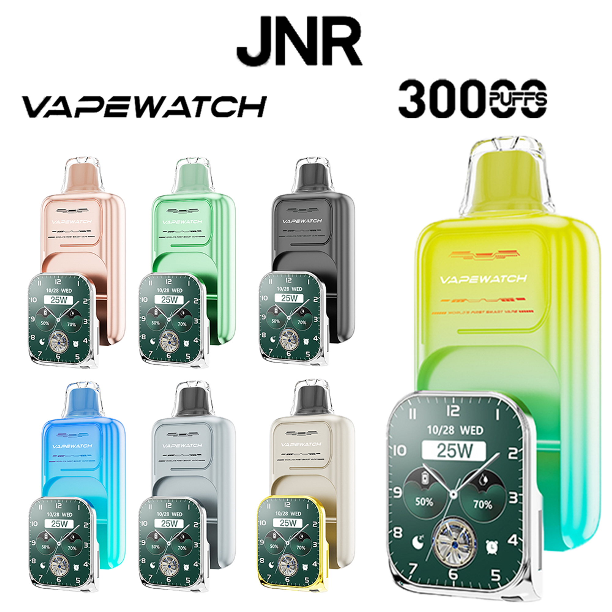 VAPE WATCH | 30000 PUFFS | DISPOSABLE | 5 CT product image