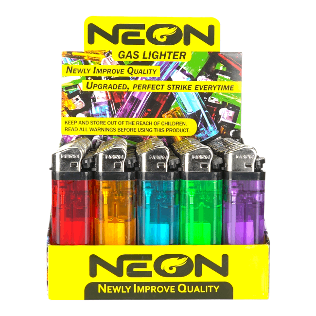 NEON - GAS LIGHTER - 50CT/DP - ZY-2A-01 product image