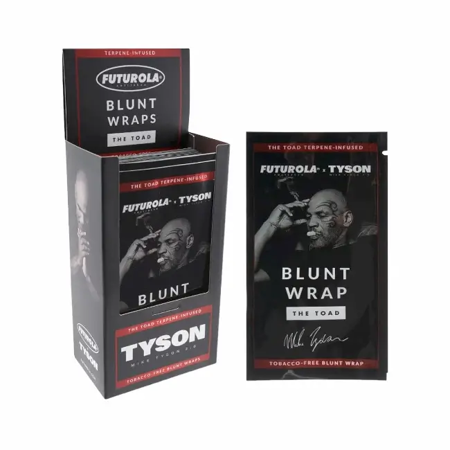 CP FUTUROLA | TYSON | RANCH | BLUNT WRAPS | TERPENES INFUSED | 25 PACK product image