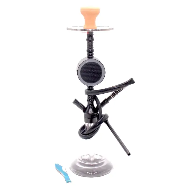HUSIC | HOOKAH KIT | MADONNA | 2 HOSE | 1 CT | BLACK product image