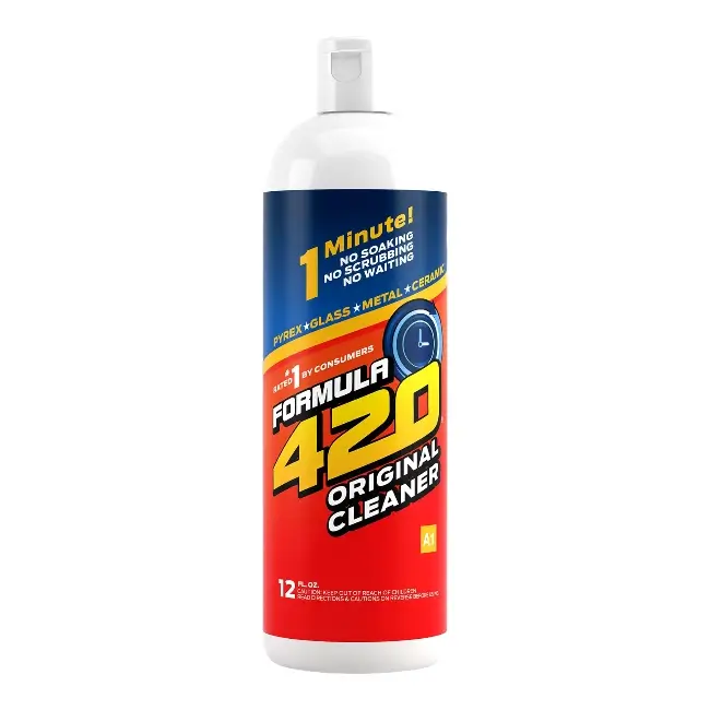 FORMULA 420 | SMOKING ACC | PIPE CLEANING SOLUTION | 12 OZ /CT product image