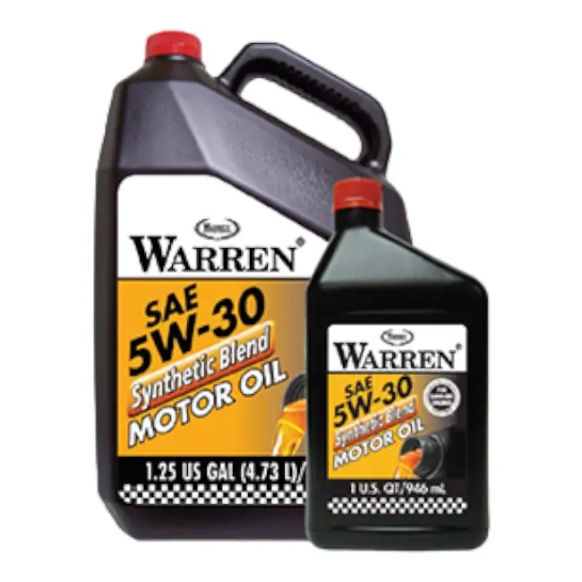 WARREN | AUTOMOTIVE | MOTOR OIL | 1 QT/CT | 12 CT/ CS | 5W30 product image