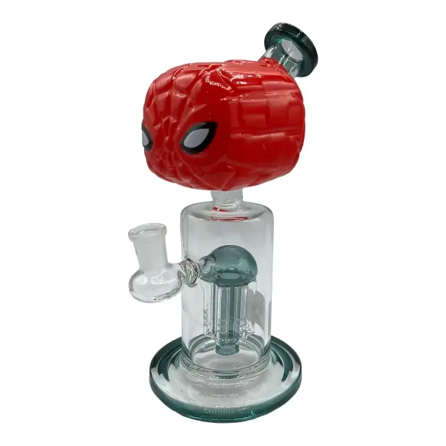 NBC | GLASS PIPE | WATER PIPE | 1 CT | 10" | STRAIGHT | CHARACTER 3 | GREEN product image