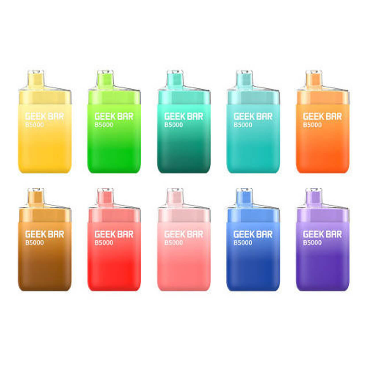 GEEKBAR | BC5000 Puffs | 5% Nicotine | 10 Count Display product image