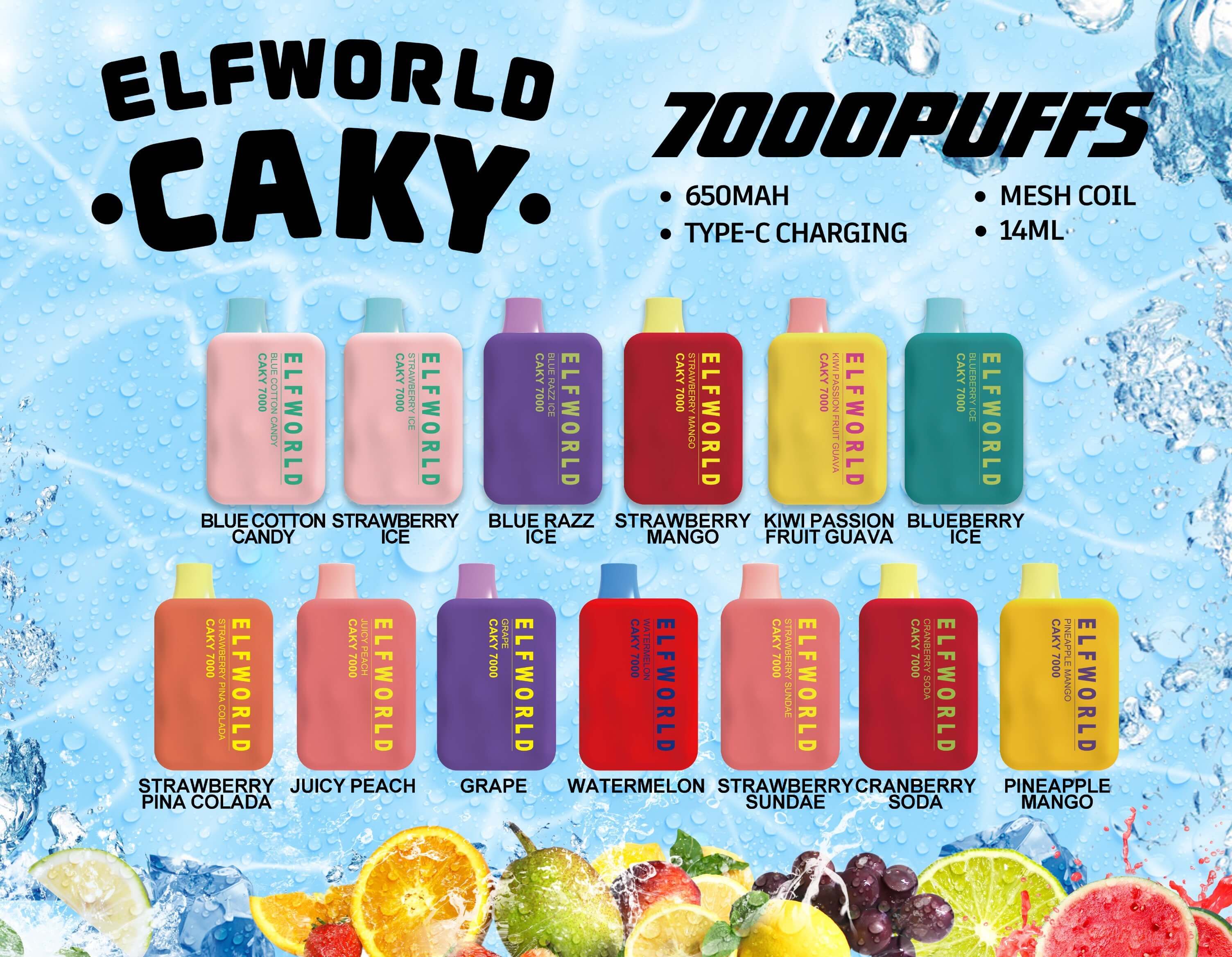 ELFWORLD | Caky | 7000 Puffs product image
