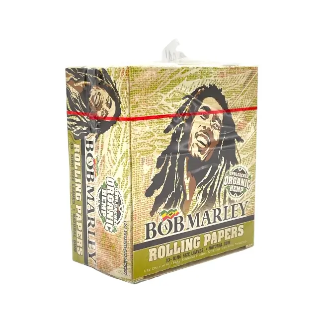 BOB MARLEY | ACC | ROLLING PAPER | KING SIZE | 3 CT/PK | 50 PK/BX | UNBLEACHED ORAGNIC product image