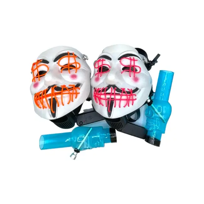 IDGAF | ACC | GAS MASK | 1 CT | LED GAS MASK | VENDETTA product image