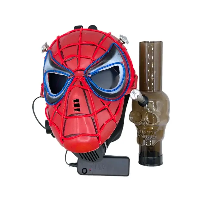 IDGAF | ACC | GAS MASK | 1 CT | LED GAS MASK | SPIDERMAN product image