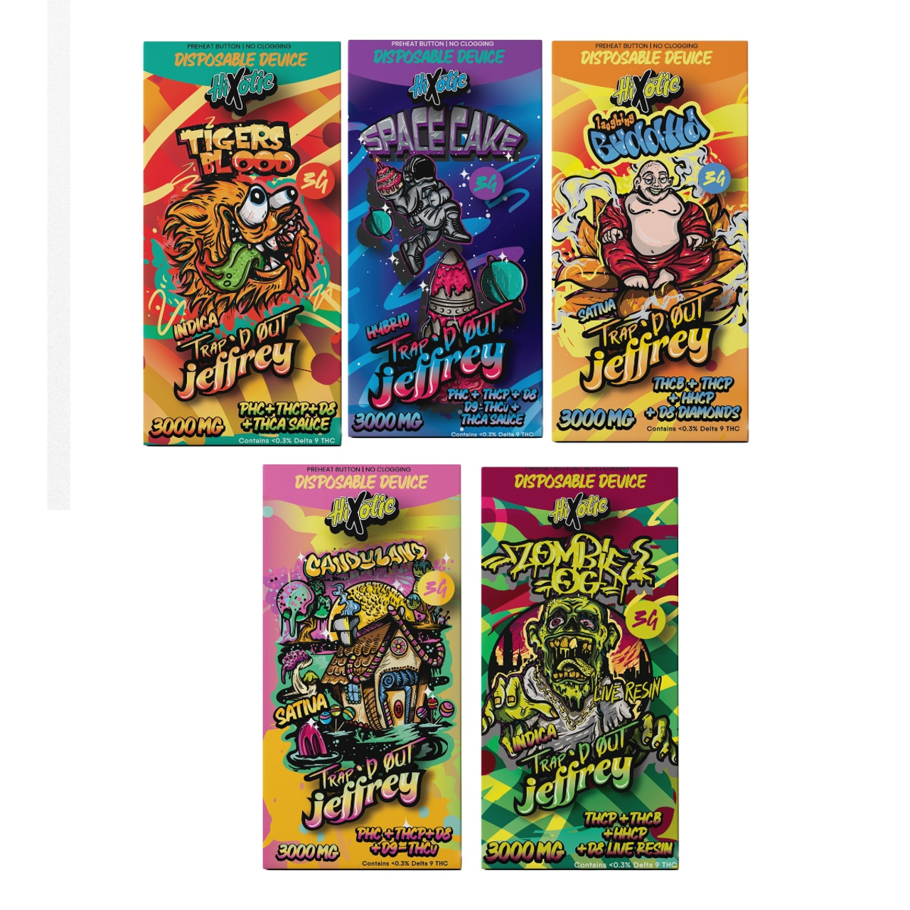 HIXOTIC | TRAP D OUT |  3 GM | 10 CT product image