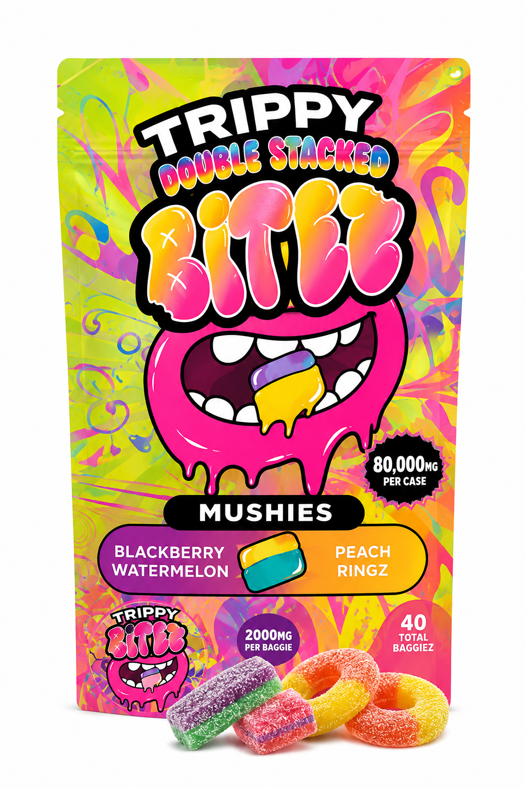 Blackberry Watermelon/Peach Ringz variant product image