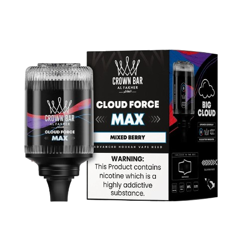 Al Fakher Crown Bar Cloud Force Max 50K Ultra Disposable Vape Device - 1ct. 9230 - image 1