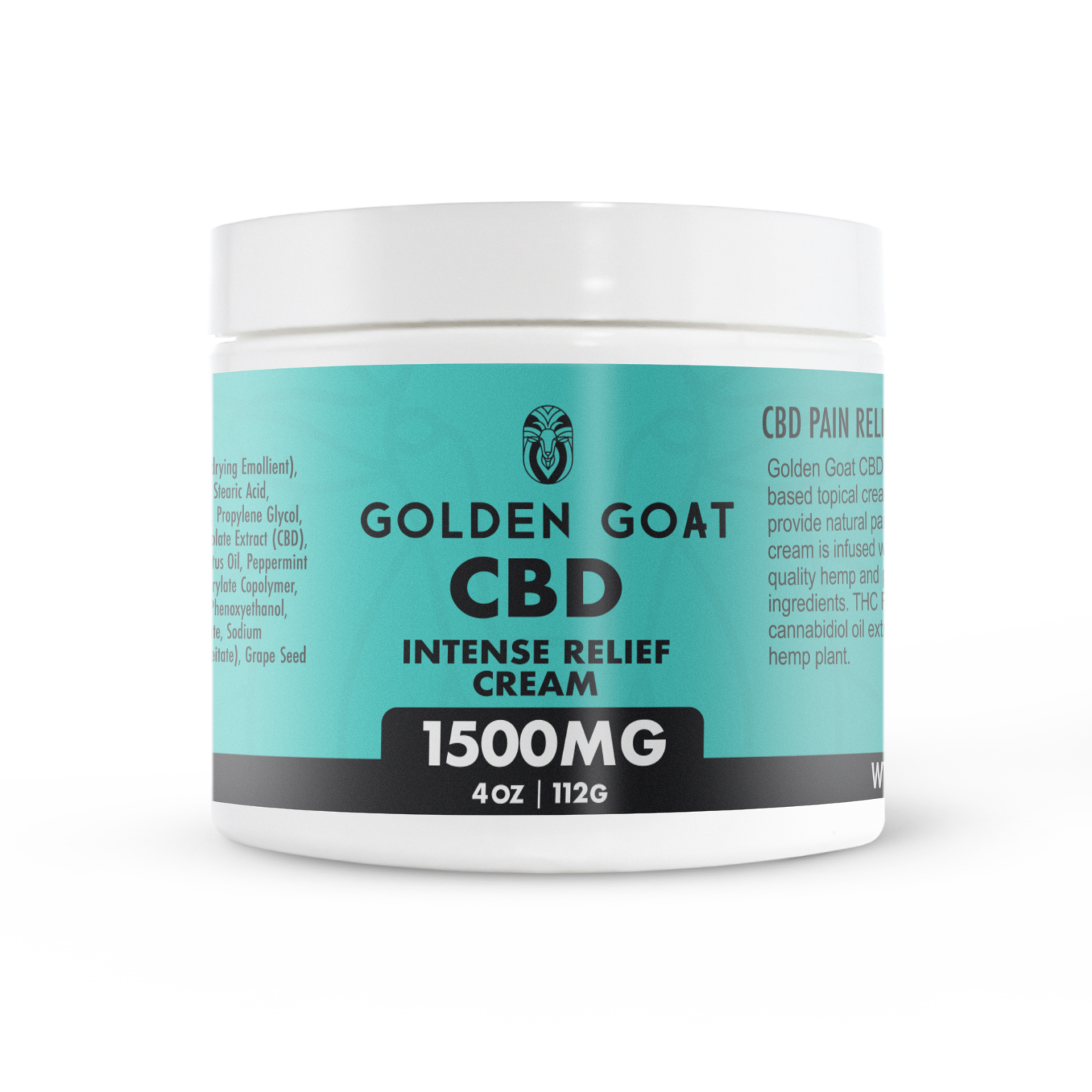 Golden Goat 1500mg CBD Intense Relief Cream 1500mg 12454 - image 1