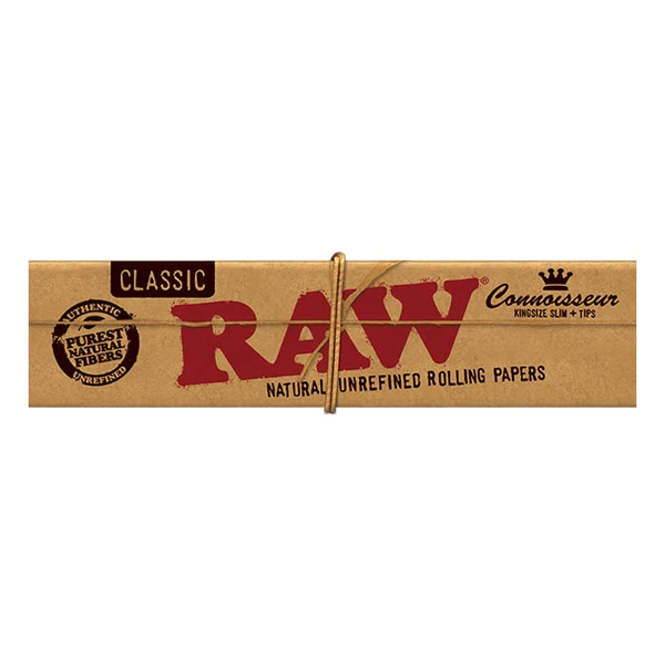 RAW 1¼ Connoisseur Classic + Tips - 24ct. 6585 - image 1
