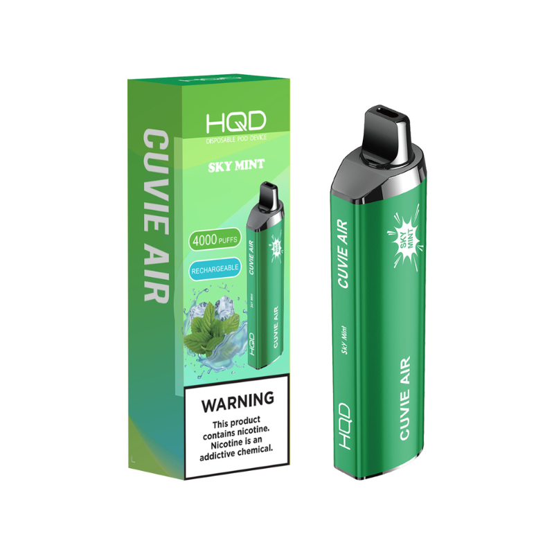Wholesale HQD Cuvie Air 4000 Puffs Disposable Vape - 5ct 2186 - image 1