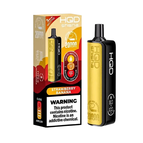 HQD Shisha 20000 3% Disposable Vape Wholesale - 5ct 10542 - image 1