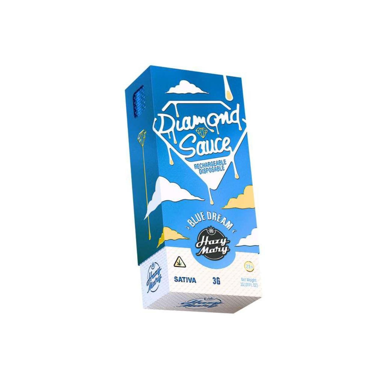 Hazy Mary Diamond Sauce Disposable 3G | 1ct 12061 - image 1