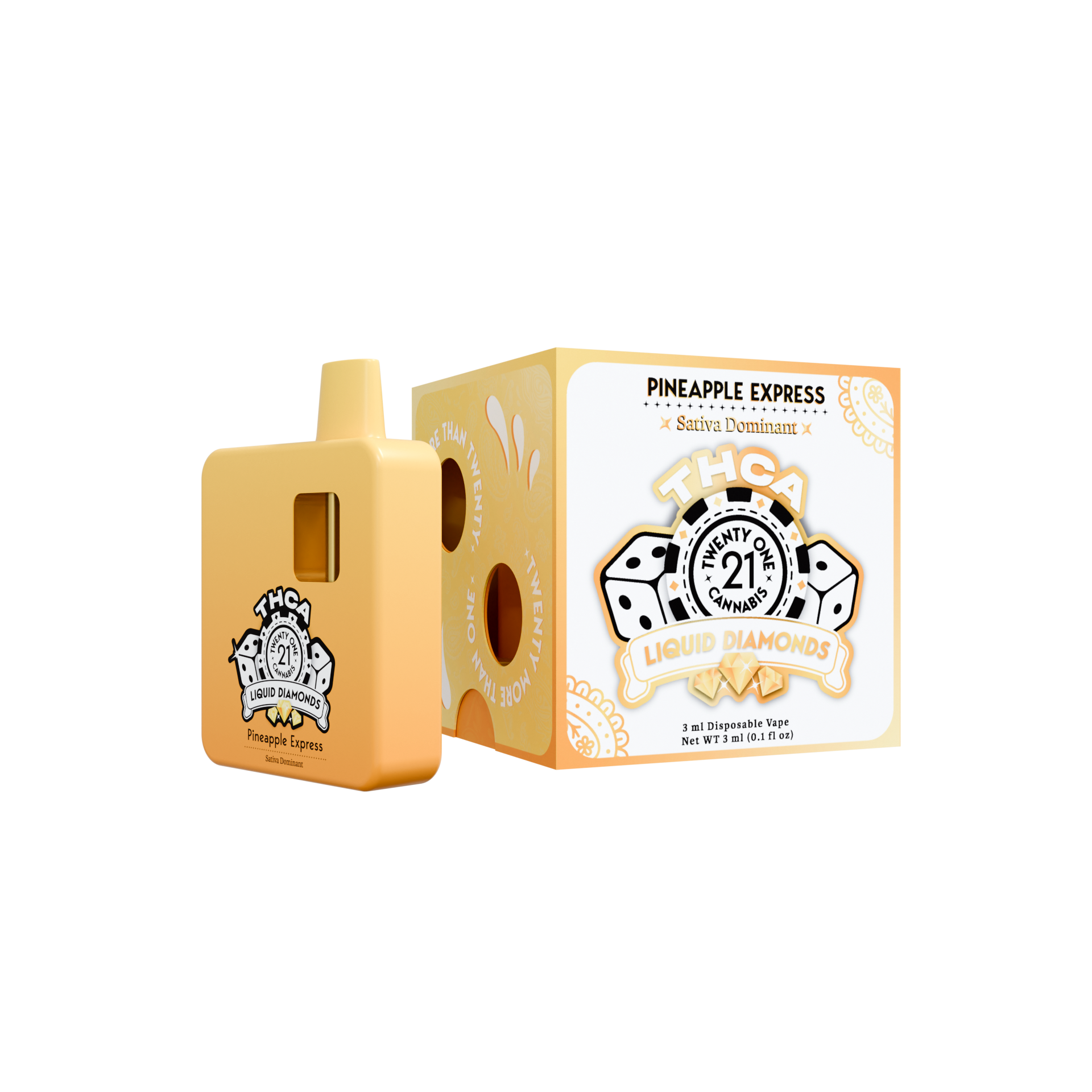 Twenty One Liquid Diamonds 3mL Disposable Vapes - 6ct. 5850 - image 1