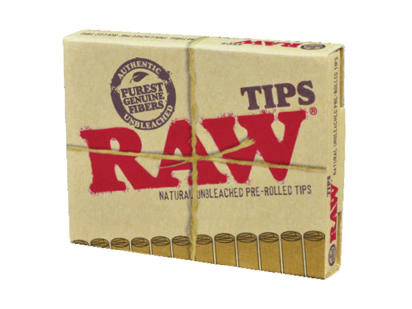 RAW Tips Authentic Pre-Rolled Tips - 20ct. 8286 - image 1
