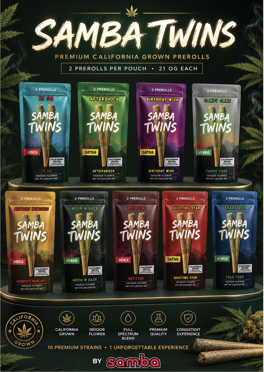 Samba Twins 2g Pre Rolls | 2 ct 11816 - image 1