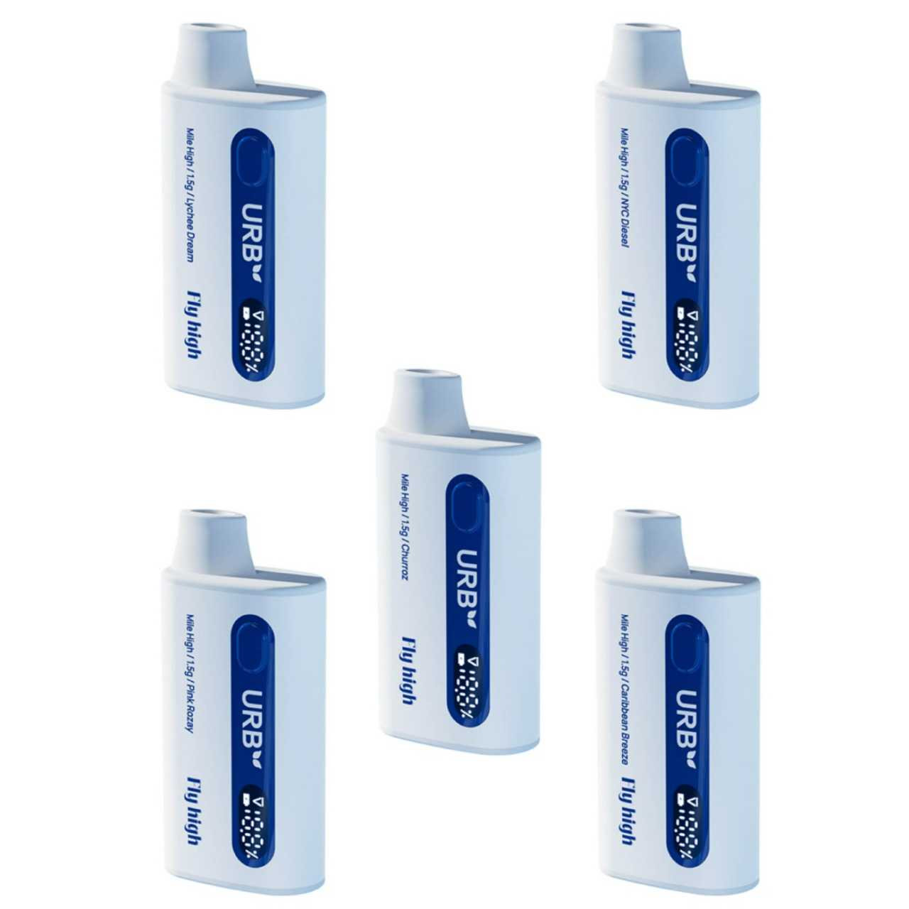 URB -AEROVAPE 420 MAX - THCP/THCB - 1.5G Disposable - 6ct, 6991 - image 1