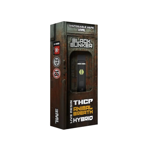 BLACK BUNKER 3G THCP DISPOSABLE VAPE -5CT 8185 - image 1