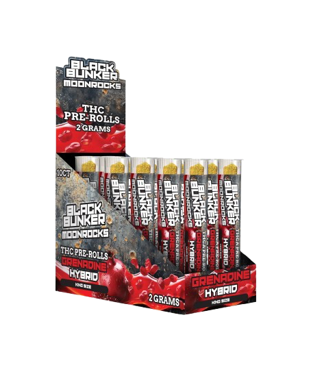 Black Bunker Moonrocks King Size THC Pre-Rolls - 10ct. 9132 - image 1