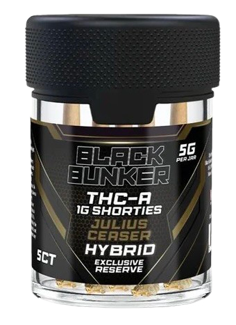 Black Bunker THC-A 1g Shorties 5ct. 954 - image 1