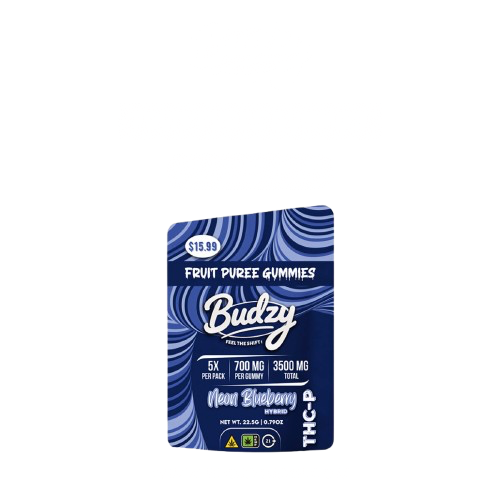 Budzy THC-p Fruit Puree Gummies 3500 mg | 5 pk 11319 - image 1