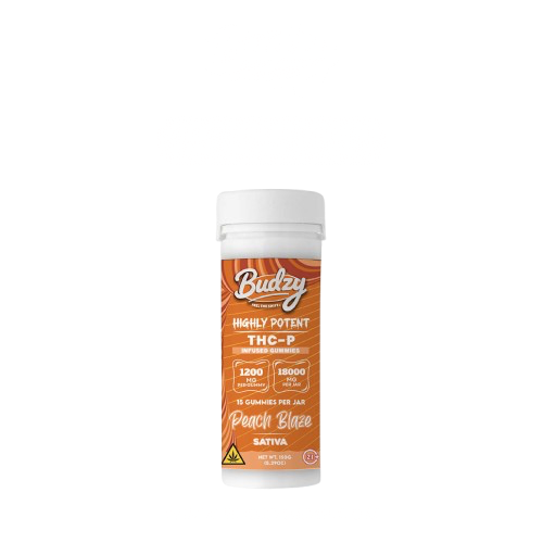 Budzy THC-P Gummies 18000mg Jar  | 15 ct  11312 - image 1