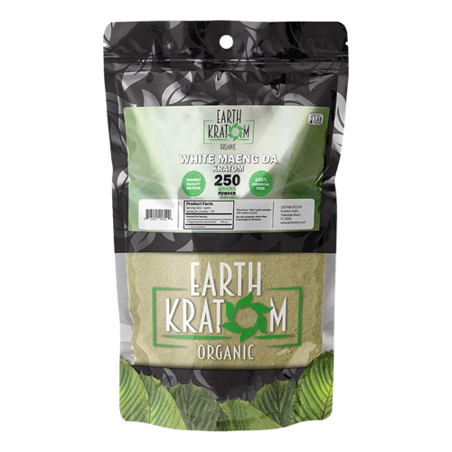 Earth Kratom 1/2 Kilogram White Maeng Da Kratom 9286 - image 1